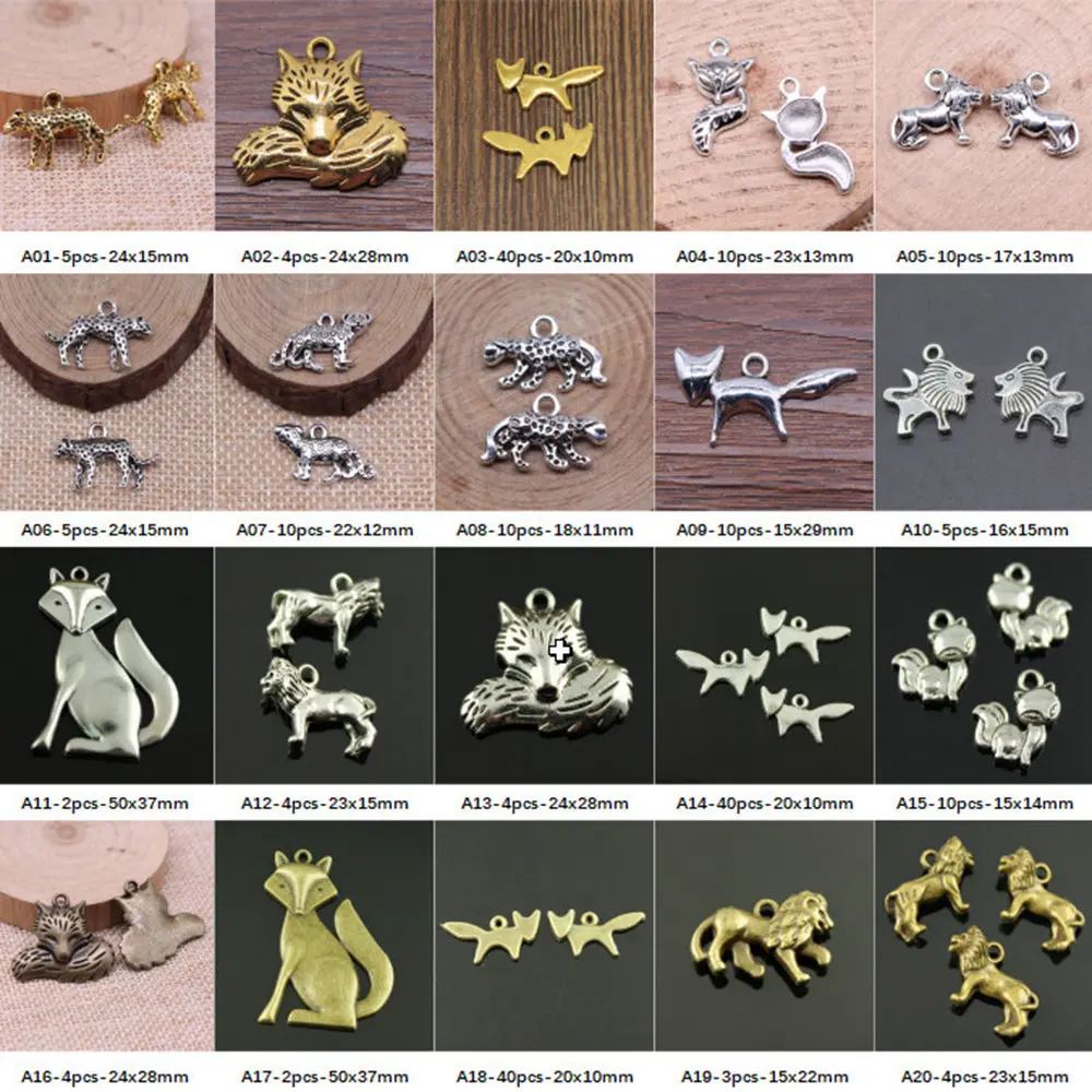 

New Arrival Forest Animals Animals Charms For Jewelry Making Gifts For Women