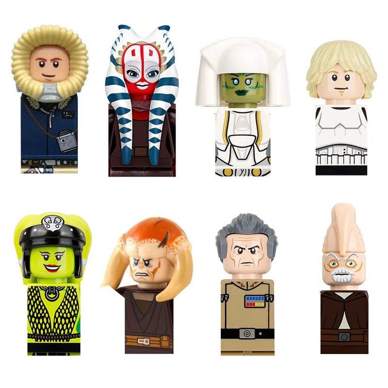 

PG8051 SW Mini Robot Figure Toy Bricks Han Solo Assembling Doll Building Blocks Boy's Present