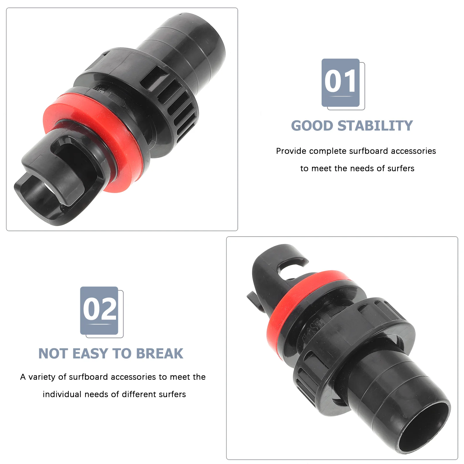 Адаптер воздушного клапана гребной лодки адаптер для Каяка надувной насоса