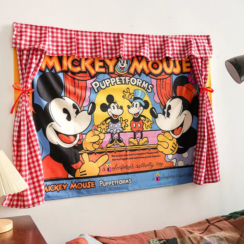 Гобелен с изображением Диснея Микки Мауса мультяшный фоновый рисунок со Снупи