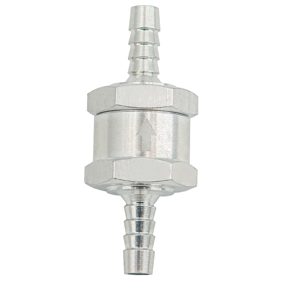 

Односторонние 6/8/10/12 мм 4-размерные клапаны из алюминиевого сплава топливный невозвратный обратный клапан односторонний подходит для карбюратора