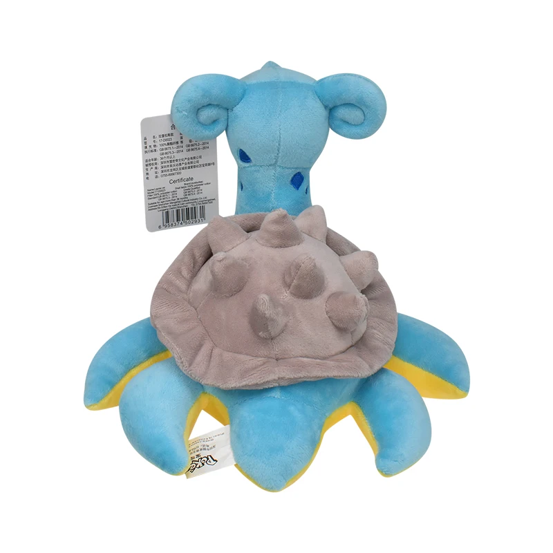 Оригинальные плюшевые мягкие игрушки Pokemon Lapras милые подарки с хлопковым