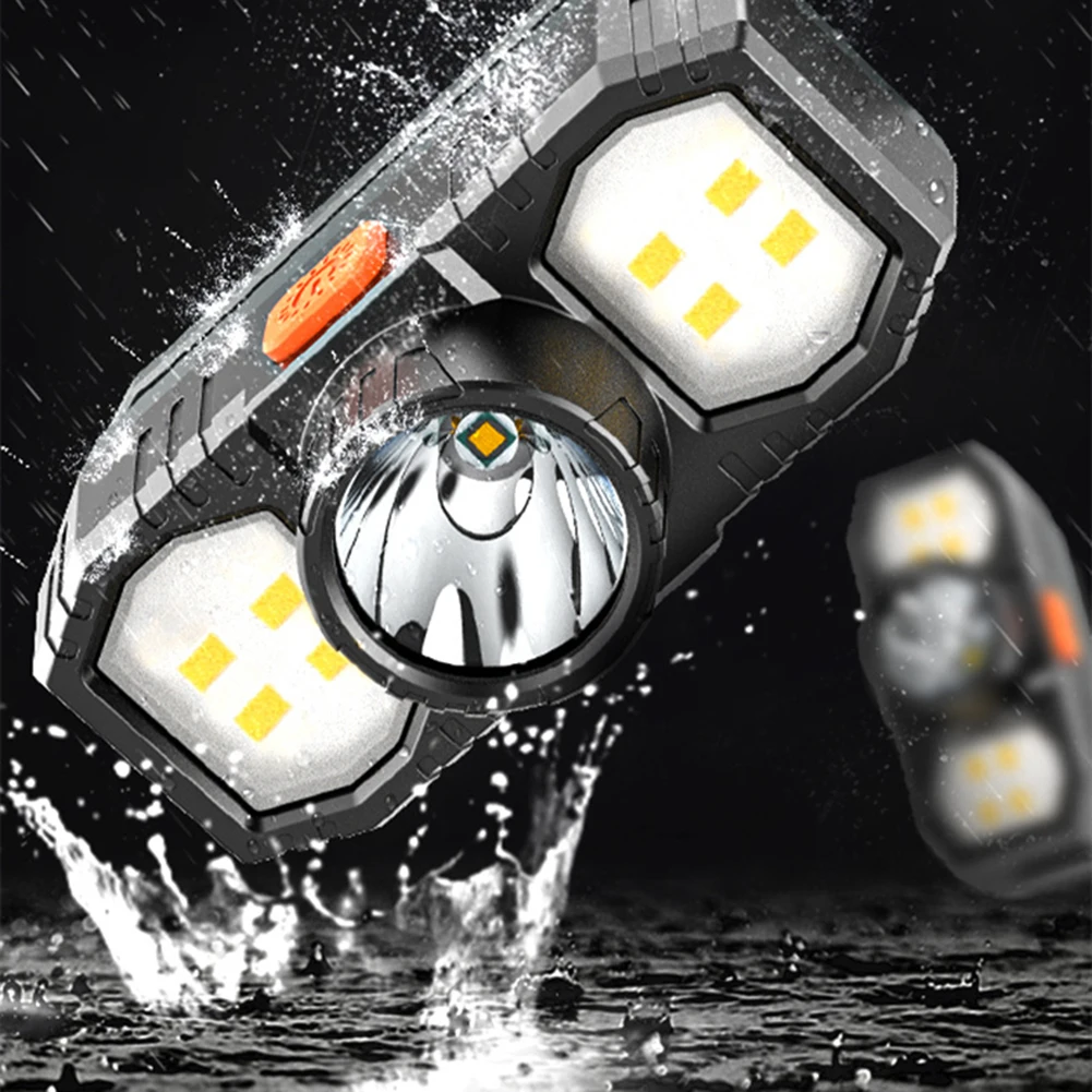

Фонарь налобный светодиодный супер яркий с USB-кабелем, 1 шт.