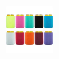 6pcs beer can cooler sleeves soft insulated reusable holder water soda bottle