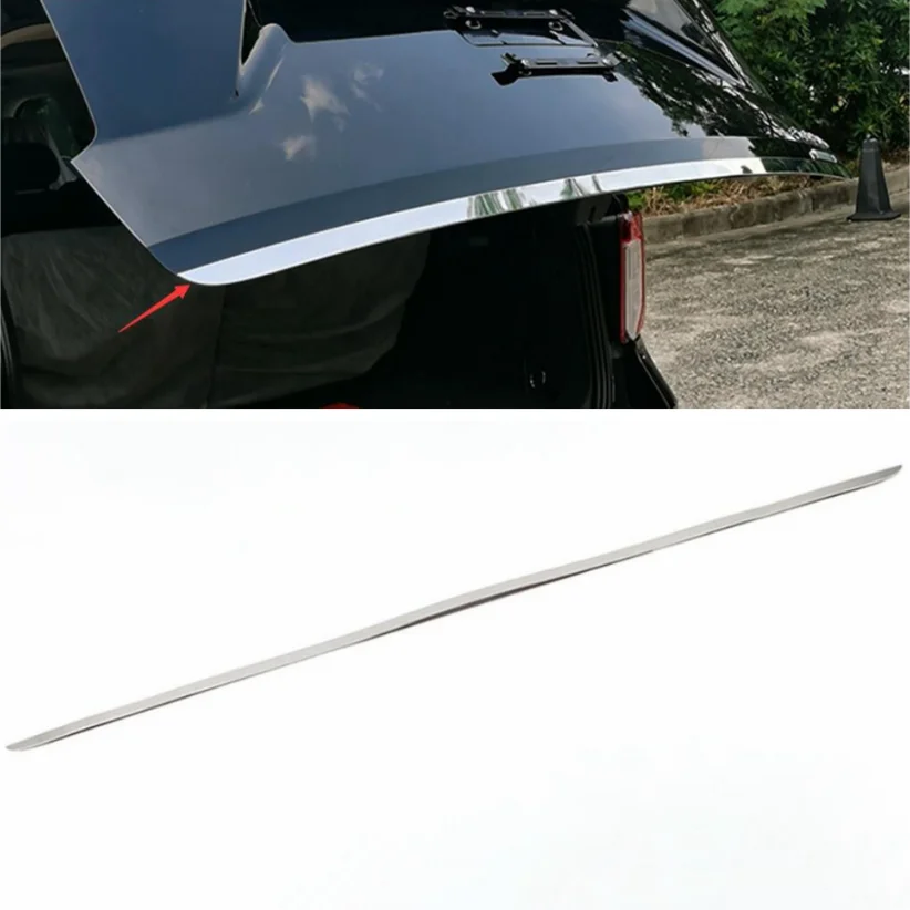 

For Ford Explorer 2020 2021 2022 Accessories Rear Trunk Lid Cover Tailgate Trim Door Handle Molding Boot Garnish Bezel Cover