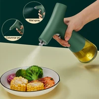 new electric olive oil spray two spray models bottle dispenser usb charging soy sauce jar vinegar storage bottle for bbq kitchen