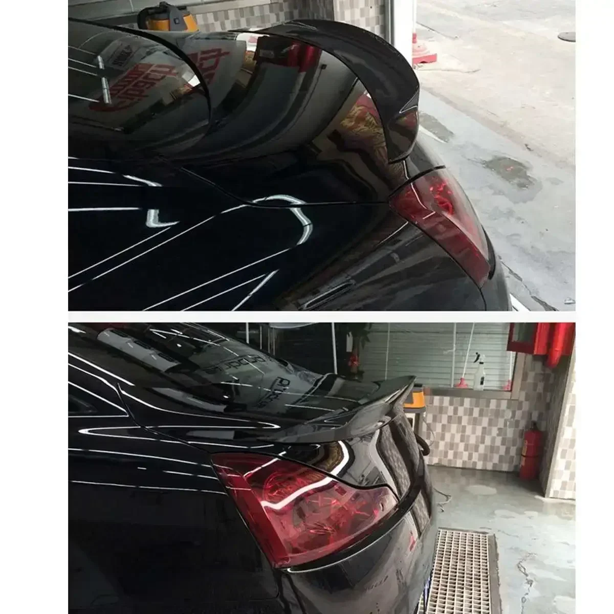 Новый автомобильный задний багажник спойлер для губ удлинитель крышки крыла