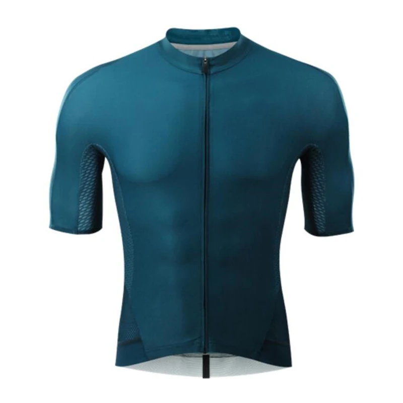 

Jersey Clothes Bicycle BIke Downhill Breathable Quick Dry Reflective Shirt Short Sleeve 2022 Pro Team Summer Men Cycling