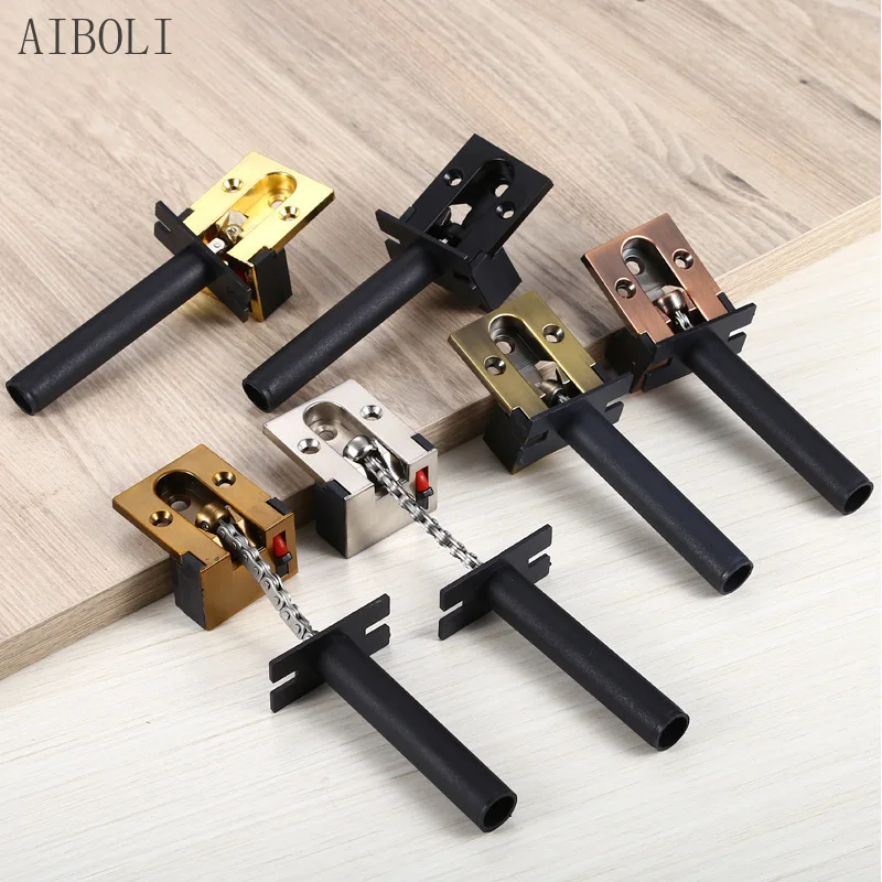 Безопасность двери комнаты Скрытая противоугонная цепь Дверь отеля Невидимая