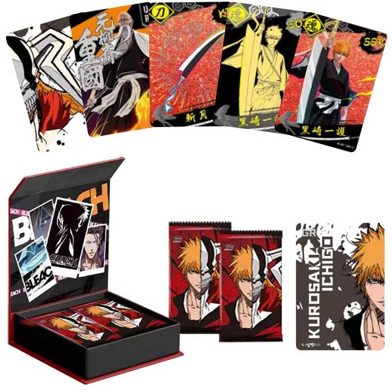 Death Anime Characters Bleach Card TCG Card Games Card Cosplay Board Game Collection Cards Toys Gift
