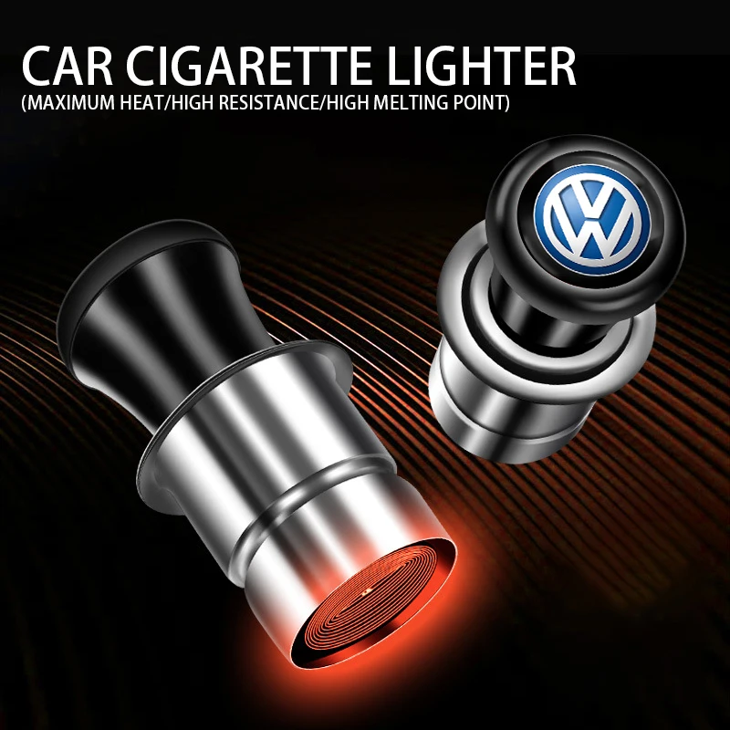 Автомобильная прикуриватель из анодированного алюминия 12 Вольт автомобильная