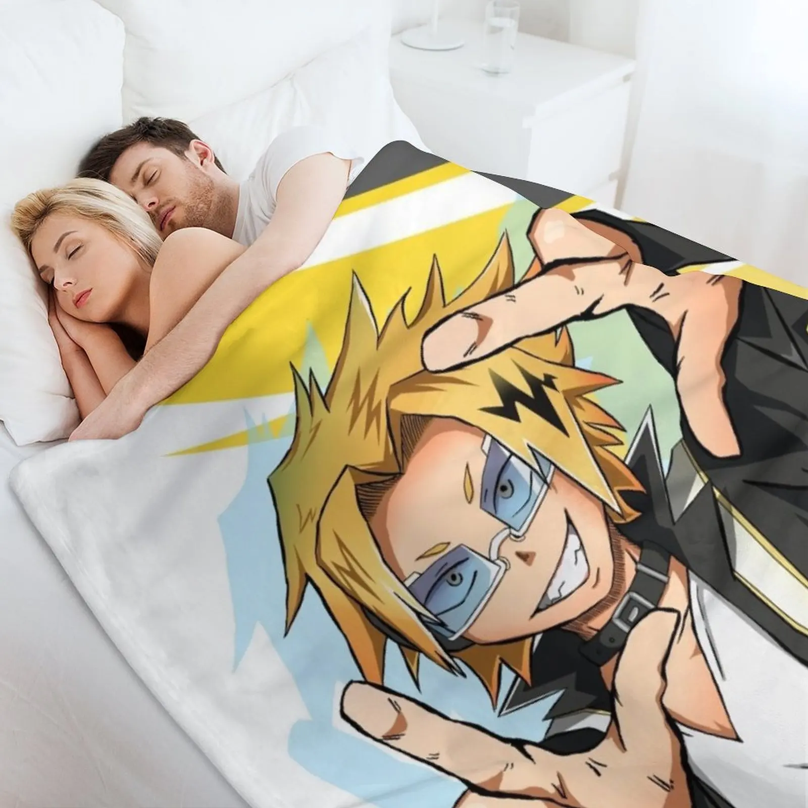 Улыбка! - Электрофизирующее одеяло Boku No Hero Denki