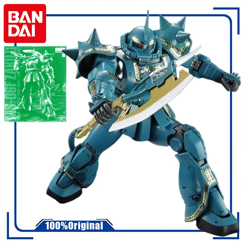 

Набор оригинальных моделей Bandai серии GUNDAM HG ZAKU MS-06F ZAKU 2 1/100 аниме экшн-фигурка Сборная модель робот игрушки подарки для мальчиков