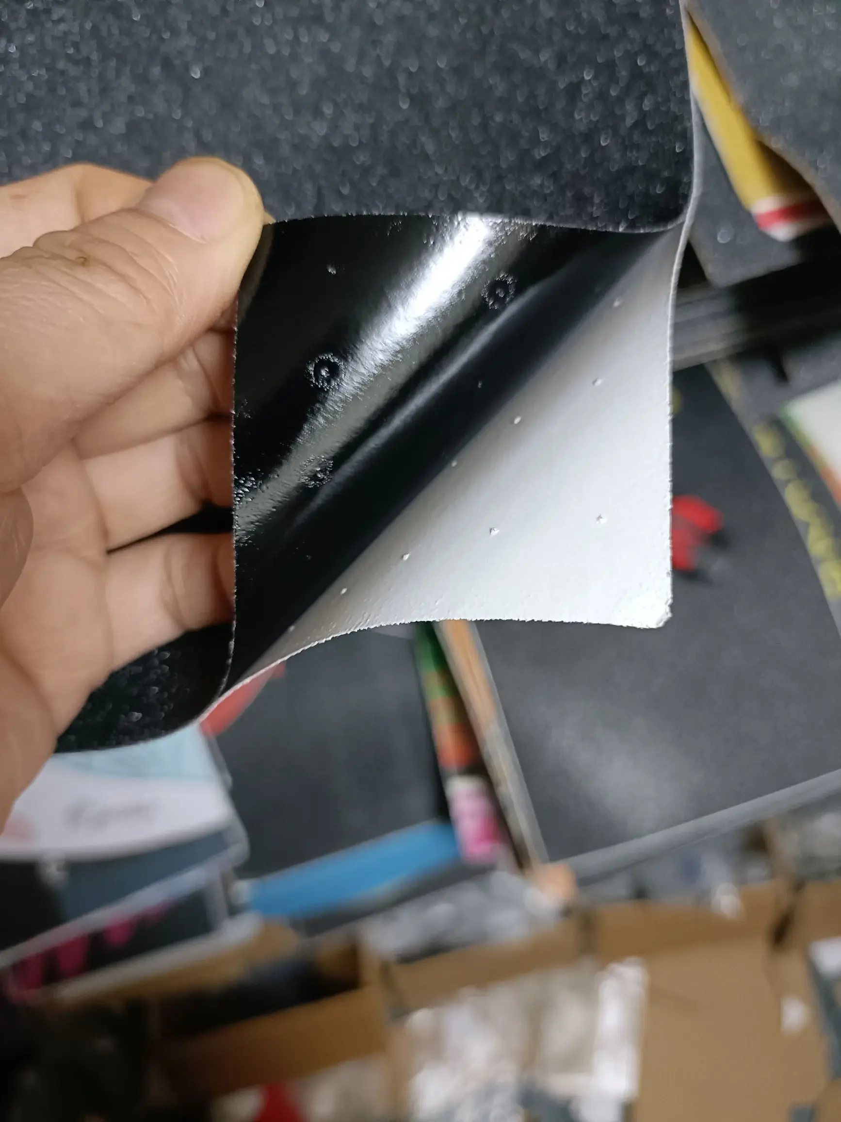 10 шт. griptape os780 скейтборд 33*9 дюймов 83*24 см черный без рисунка с отверстиями для