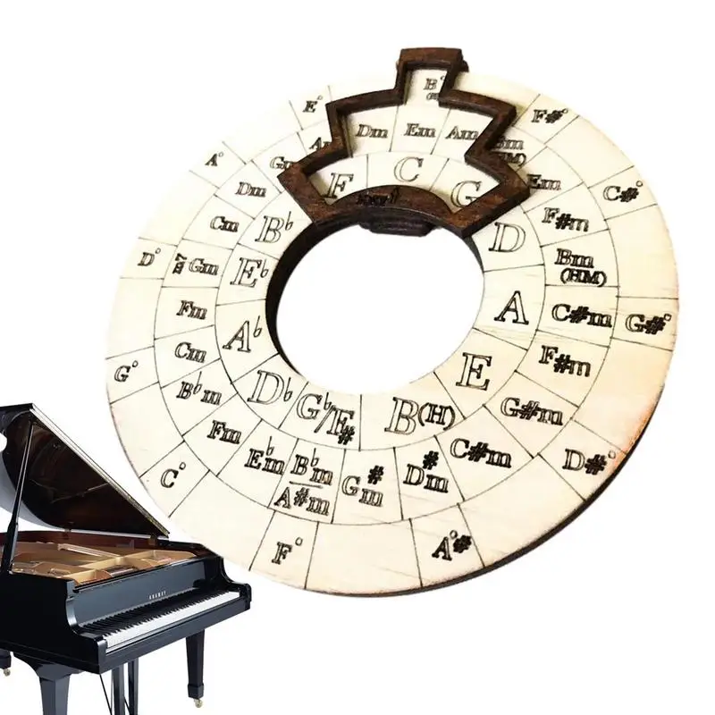 

Circle Of Fifths Chord Wheel Music Wood Chord Tools Expand Your Playing Ability Song Writing And Music Exploration Must Have