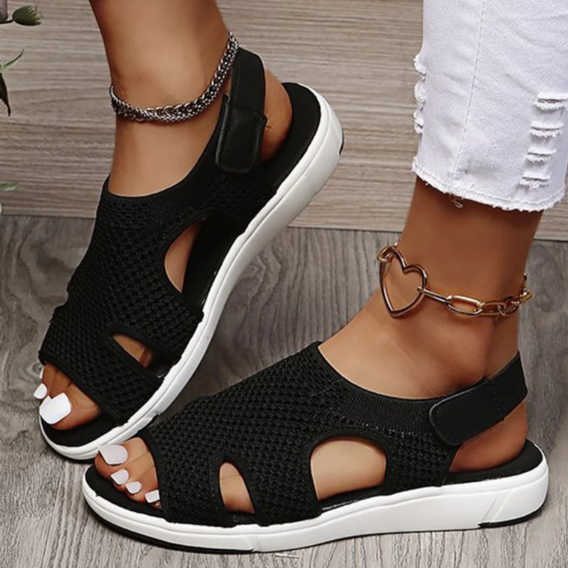 

Women Sandals 2022 New Summer Shoes Women Plus Size Heels Zapatos Mujer Beach Casual Shoes Female Summer Footwear Wedges Shoes