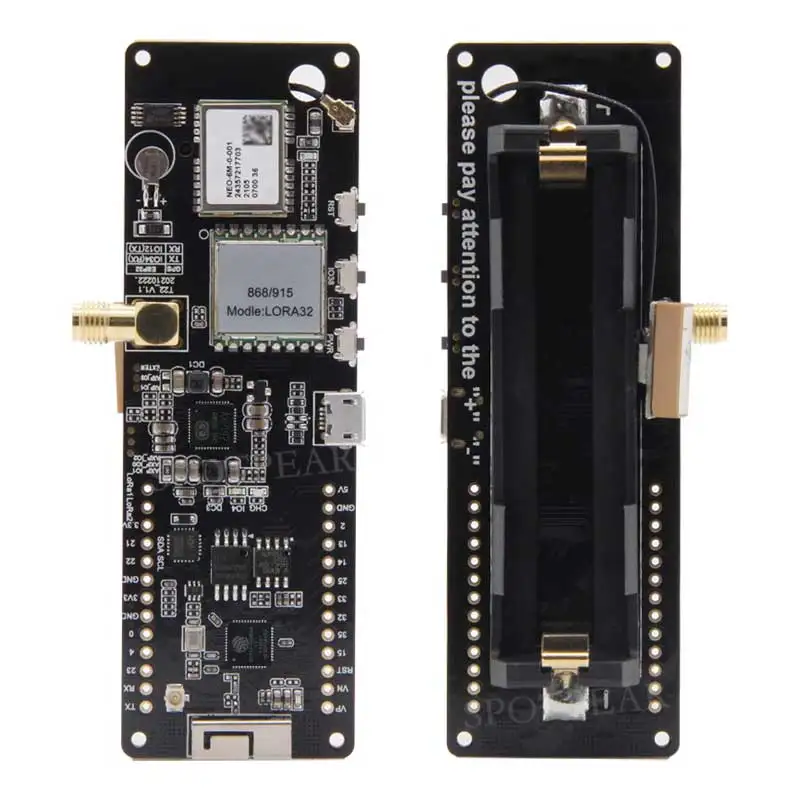 Для TTGO Meshtastic ESP32 LoRa T-Beam V1.2 GPS макетная плата OLED-дисплей SX1278/SX1276 433/868/915/923 МГц для LILYGO