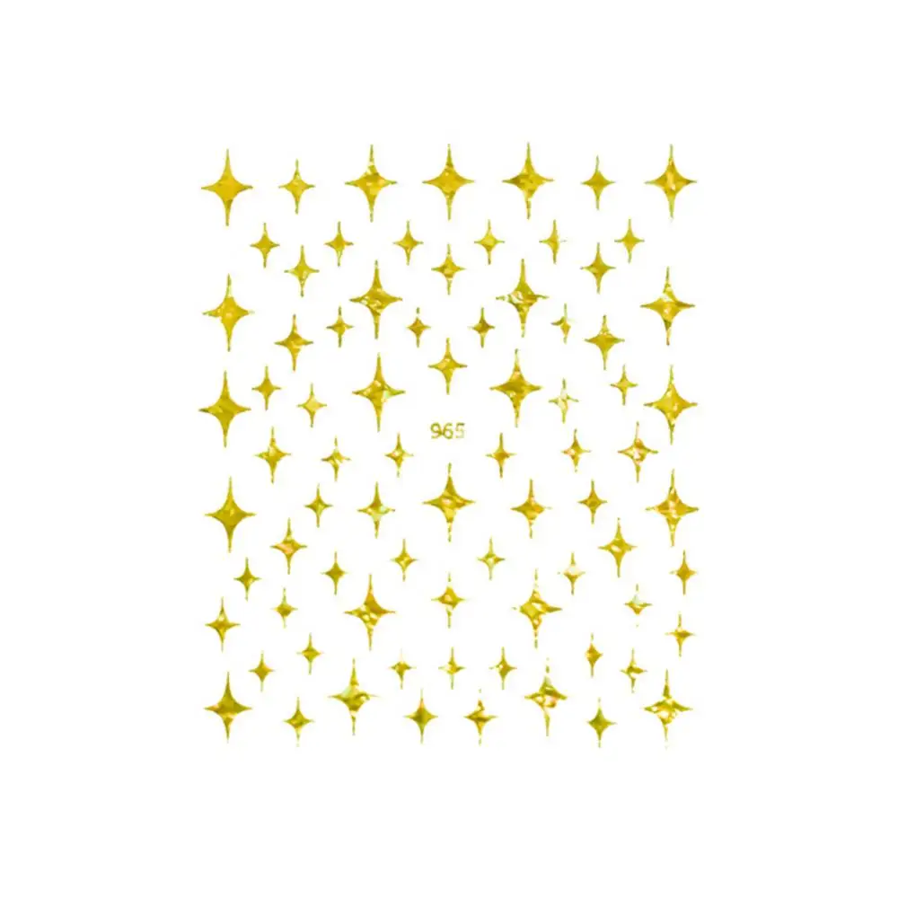 Серебряная бабочка искусственная Волшебная объемная наклейка со звездами