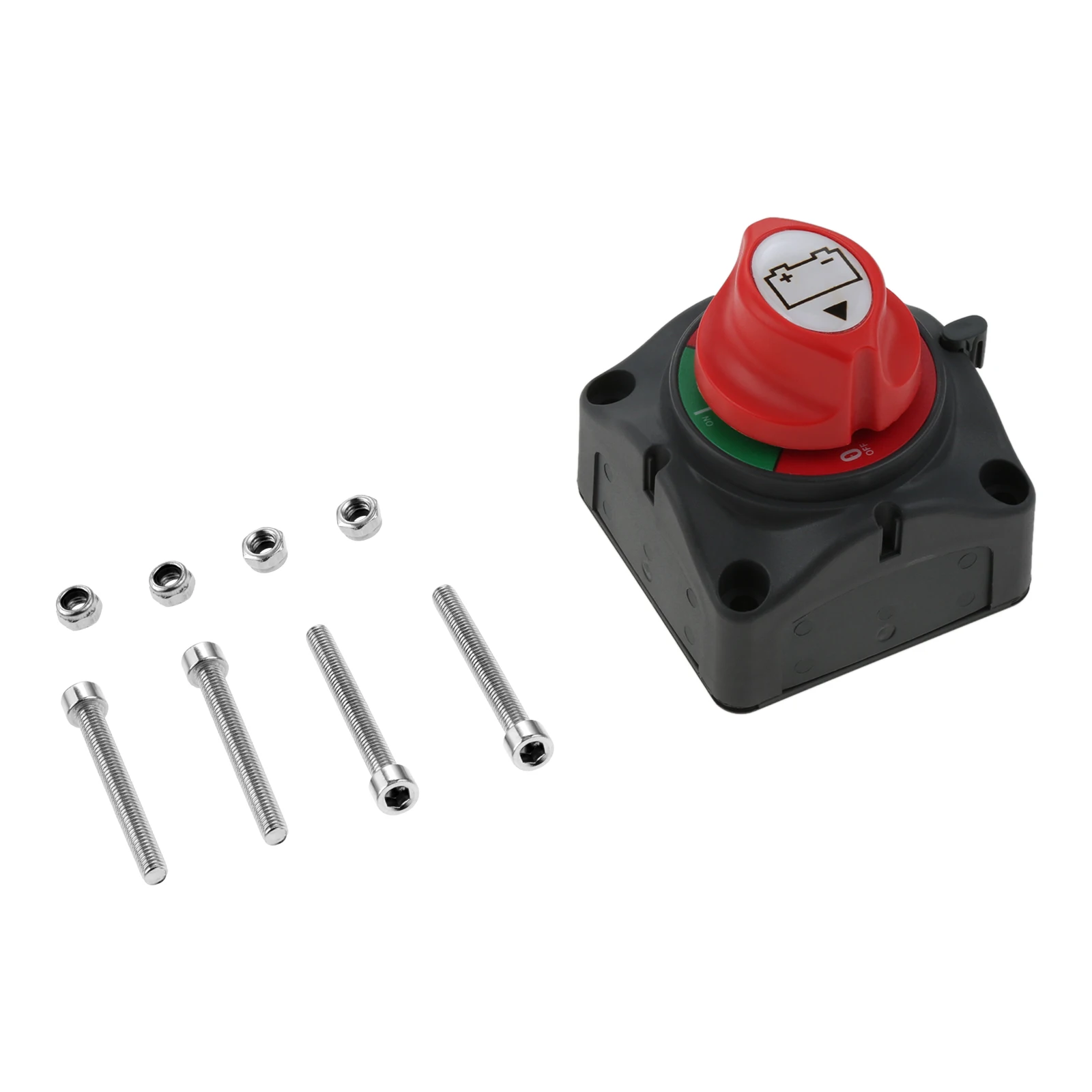 

Переключатель для модификации автомобильного аккумулятора, четыре съемных боковых панели, изолятор, отсоединительный переключатель для автомобиля, фургона, фургона, RV, грузовика, запчасти для автомобилей