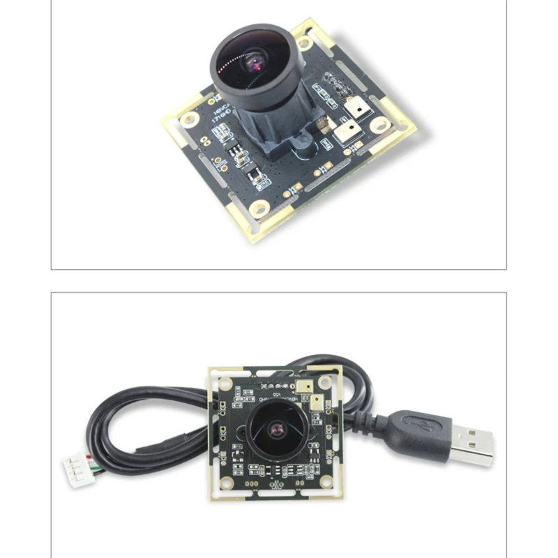 Плата модуля USB-камеры 1080P 2MP 130-градусный широкоугольный объектив с ручной