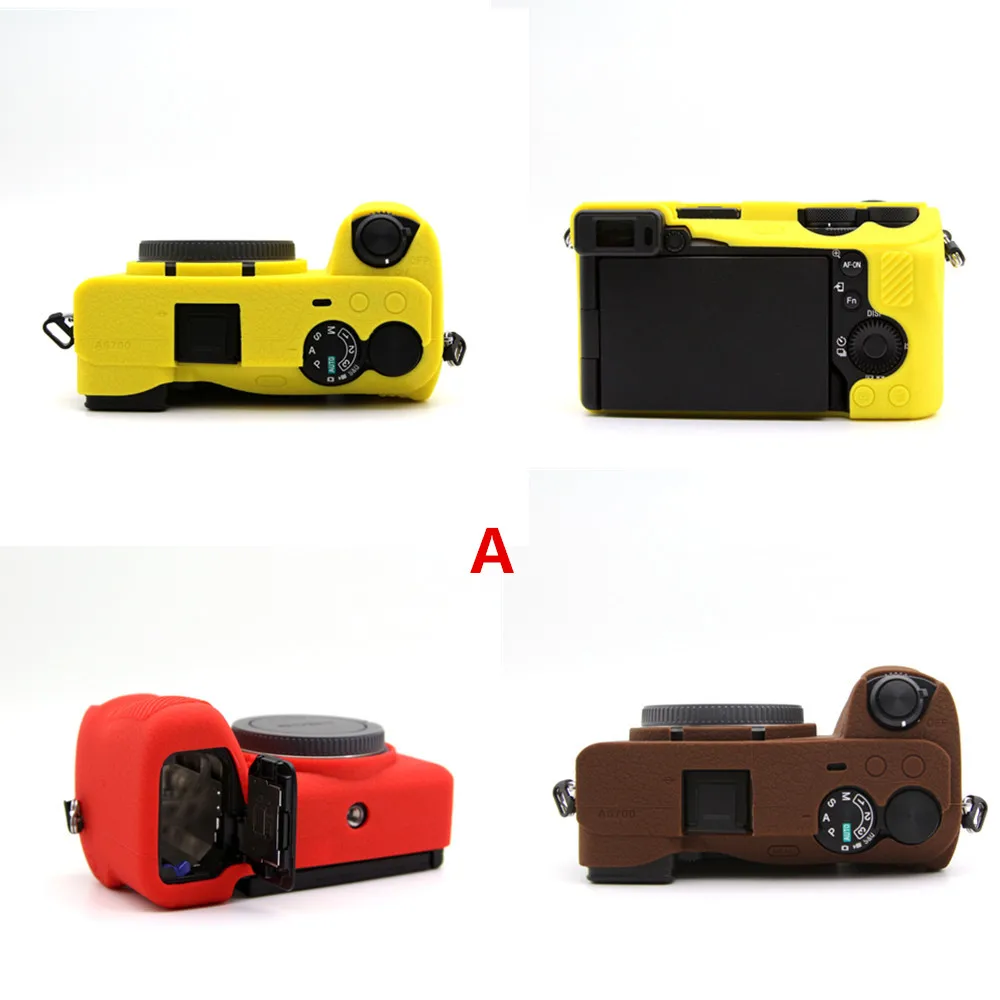 Силиконовая искусственная резиновая обложка для камеры Sony Alpha 6700