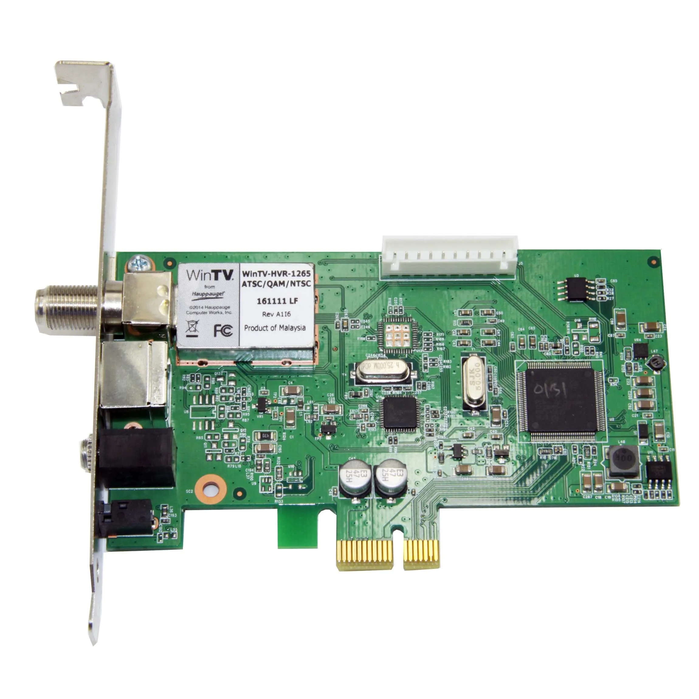 ATSC ТВ-тюнер PCIe HDTV QAM WinTV Win10 Vmix OBS потоковый VHS аналоговый видеозахват - купить по