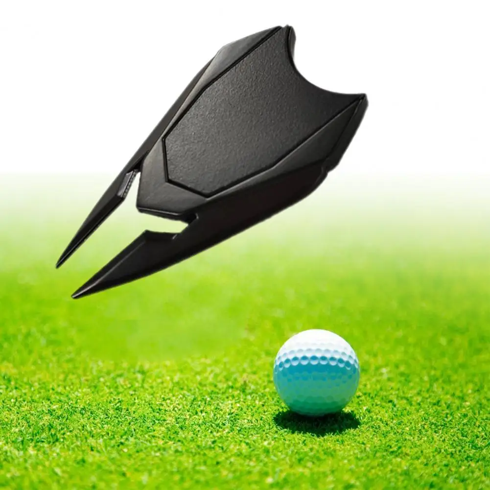 

Anti-abrasion Golf Ball Marker Lightweight Zinc Alloy Divot Tool Professional for Turf Repairing