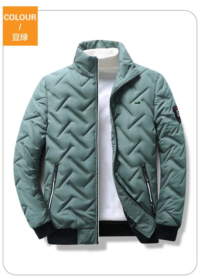 Men's New Cotton Jacket Warm Fashion Casual Coat