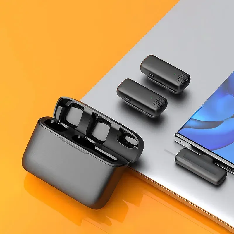 Беспроводной петличный микрофон J13 Type C 2 4 ГГц для iPhone Android