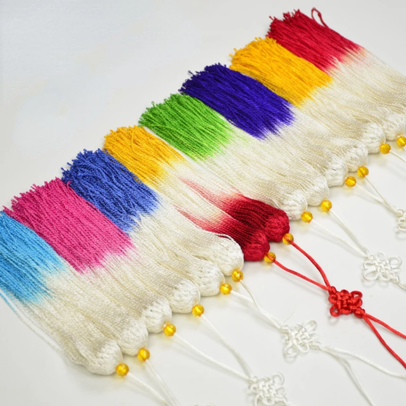 

Боевые искусства, искусственная кисточка, искусственная Тай-Чи, традиционный китайский узел, короткая, средняя, длинная, многоцветная