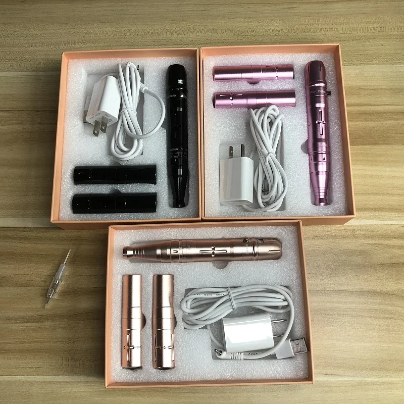 1 шт. ручка беспроводная машина для татуировки перманентный макияж микроблейдинг