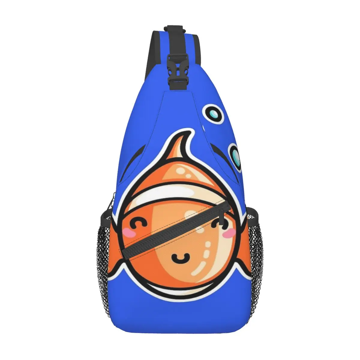 

Милая нагрудная сумка в виде рыбки-клоун, праздничная портативная школьная сумка, хороший подарок, настраиваемый
