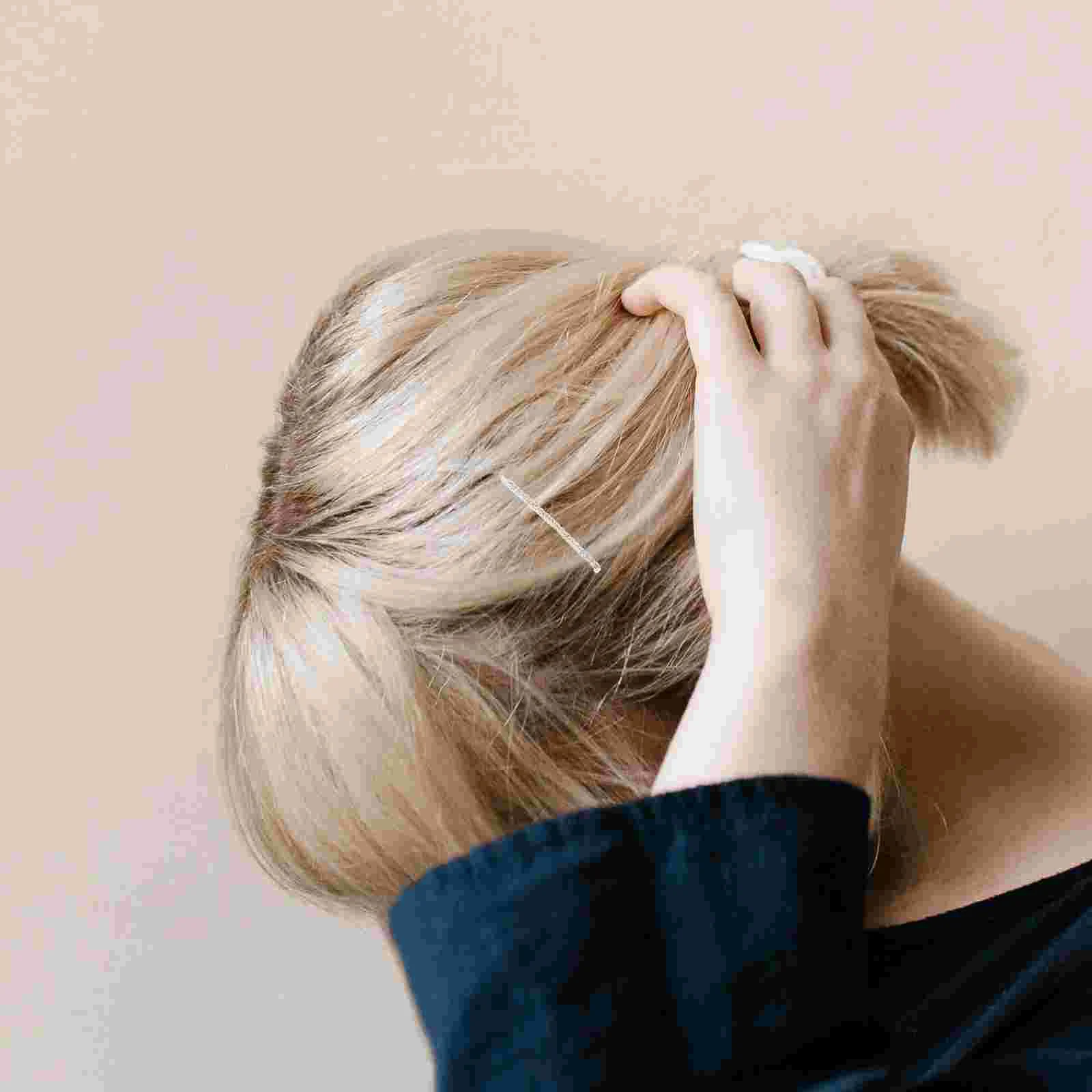 

12 Pcs Jewelry Miss Hair Accessories Crystal Clips Wedding Clear Gold Rhinestone Hairpin