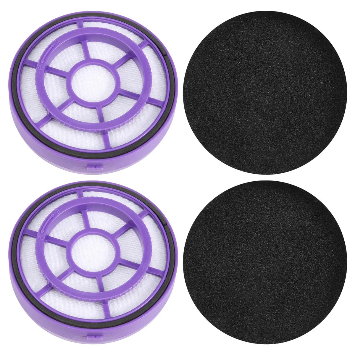 Аксессуары для пылесоса HEPA-фильтр применимый PUPPYOO D-526 WP526 запасные части 2 шт.