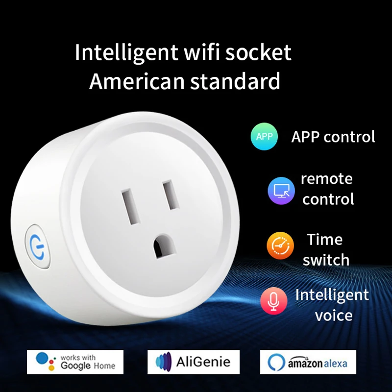 

Умная розетка с поддержкой Wi-Fi и таймером, 16 А