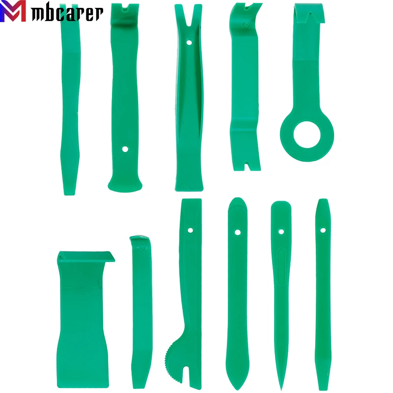 

11pcs DIY Auto Car Fastener Audio Panel Repair Tool Interior Door Clip Panel Pry Tool Trim Dashboard Removal Opening Tools Set