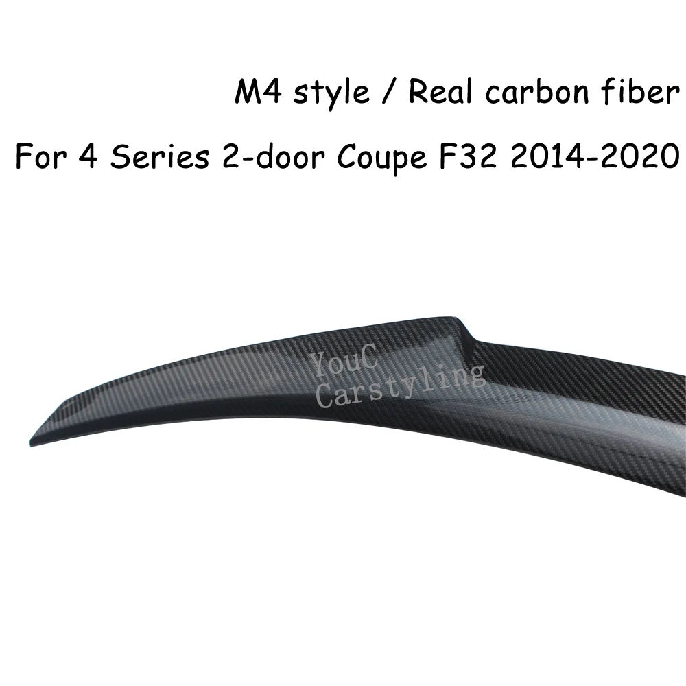 Стильный спойлер F32 M4 для BMW 4 серии 2 двери купе задний багажник губа из