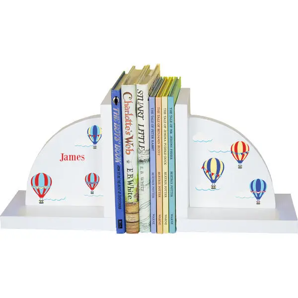

Personalized Hot Air Balloon Primary Childrens Bookends