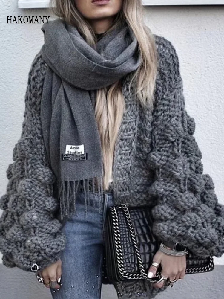 

Женский трикотажный джемпер с длинным рукавом, 9 цветов