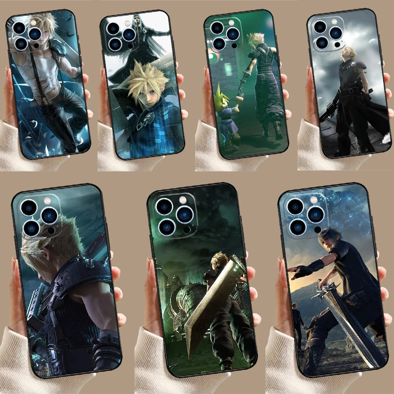 Фото Чехол Final Fantasy VII для Samsung Galaxy S25 S26 Ultra S20 S22 S23 S24 Ultra S21 Plus S10 S25 FE №1