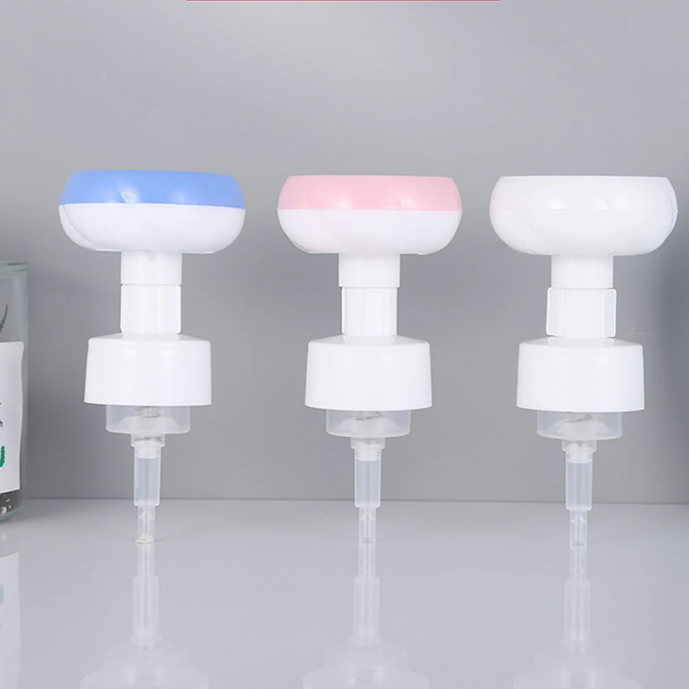 

Soap Bottle Pump Head Cosmetic Dispenser Empty Flowe Shape Foaming Lotions Pressing Refillable Travel Accessories