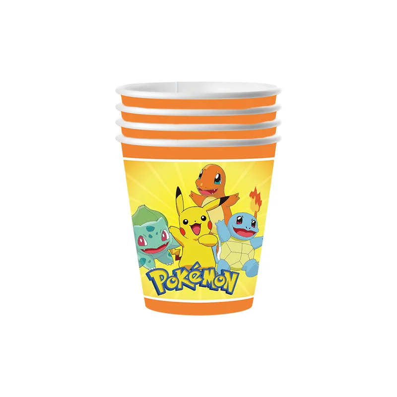

Набор бумажной посуды Pokemon Pikachu для дня рождения