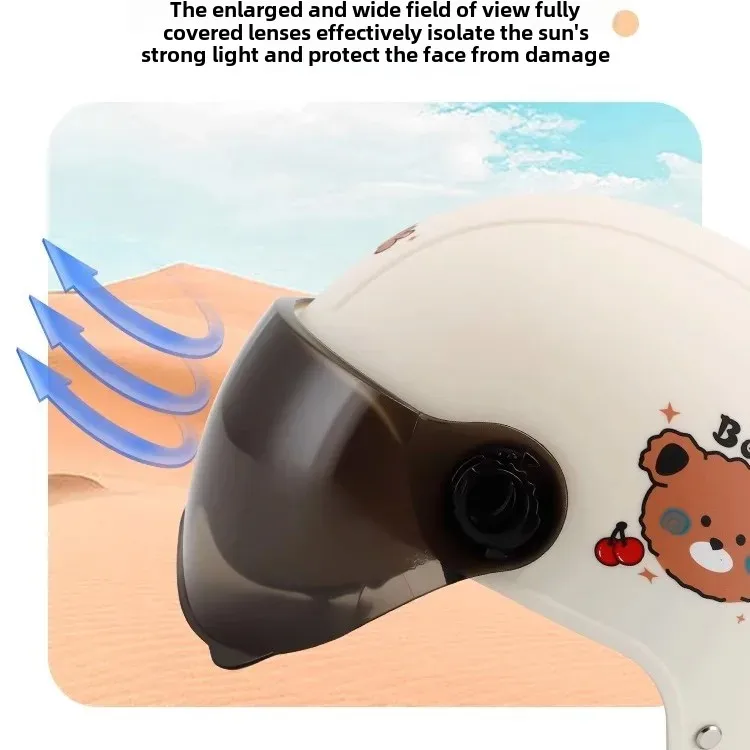 Мотоциклетный шлем для мужчин и женщин летний зимний одобренный электромобиля