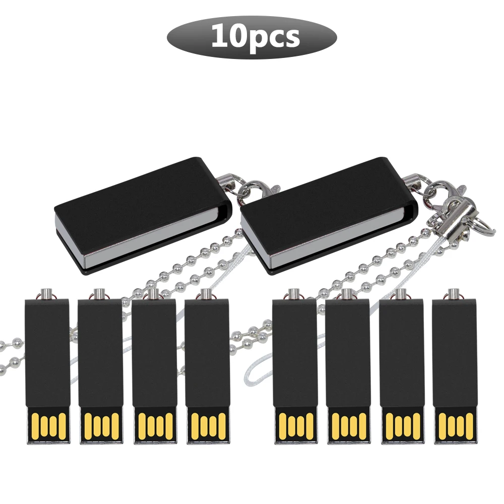 

10 шт./партия, флеш-накопитель USB 2,0, 4 ГБ, 8 ГБ, 16 ГБ, 64 ГБ