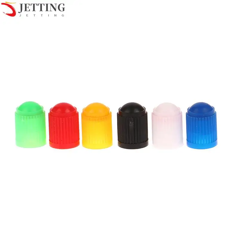 

Automobile Tire Valve Stem Cap Plastic Valve Dust Protection Cover Color Plastic Valve Cap With Sealing Ring