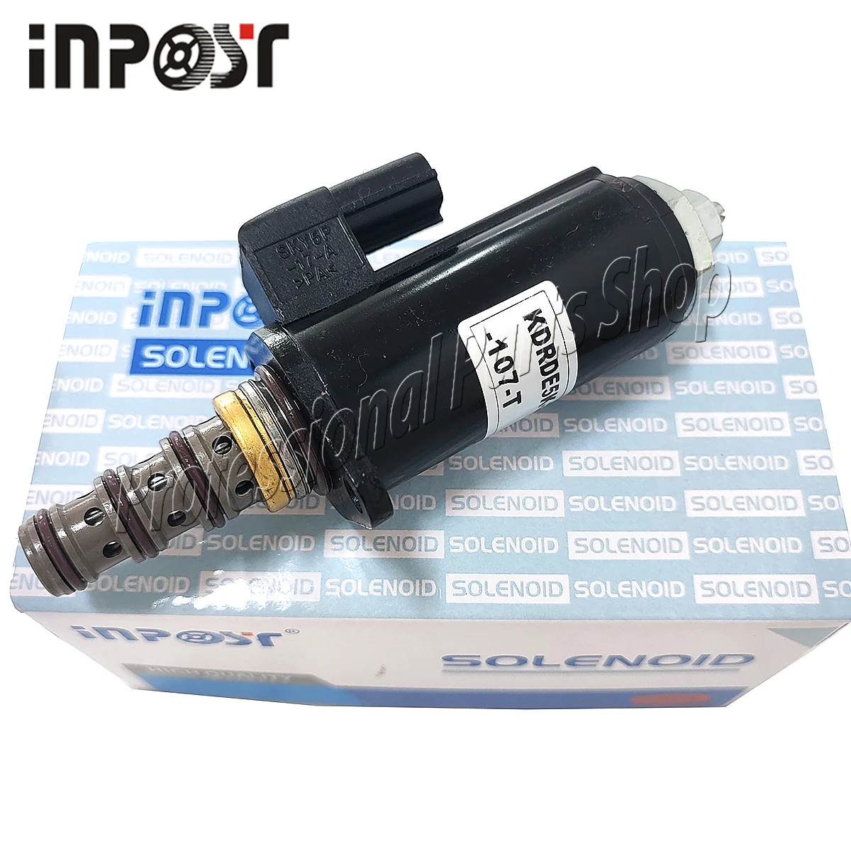 1 шт. электромагнитный клапан KDRDE5K-3130C50-107-T YB35V00005F1 KDRDE5K-3130C50-107 для Kobelco SK200-6E SK230-6E (art.: 3920dcf06daa2) - 3920dcf06daa2