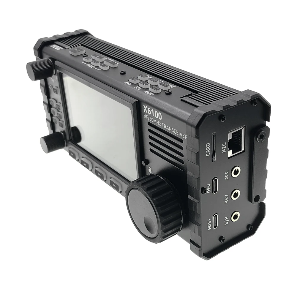 Xiegu X6100 50MHz HF Transceiver All Mode Transceiver Portable SDR Shortwave Transceiver with Antenna Tuner enlarge