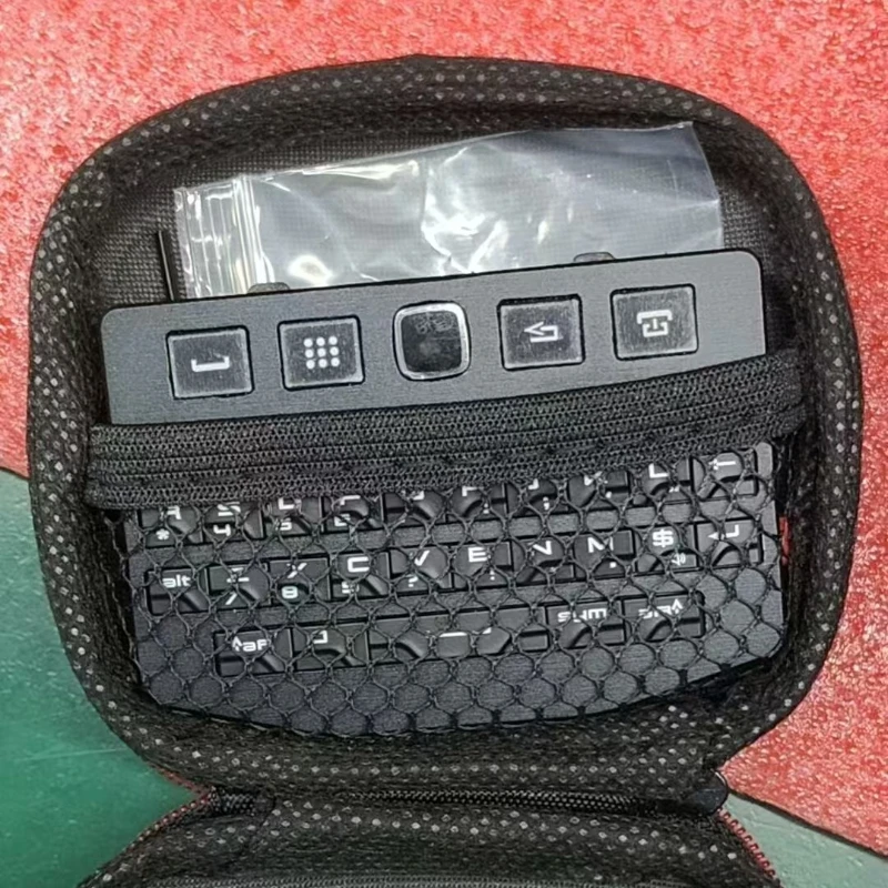 Мини-клавиатура Blackberry P9981Q10 с трекпадом, Bluetooth, USB, двойной режим работы, регулировка DPI, десять уровней скорости, все клавиши без конфликтов. (art.: 3920d8ea79963) - 3920d8ea79963