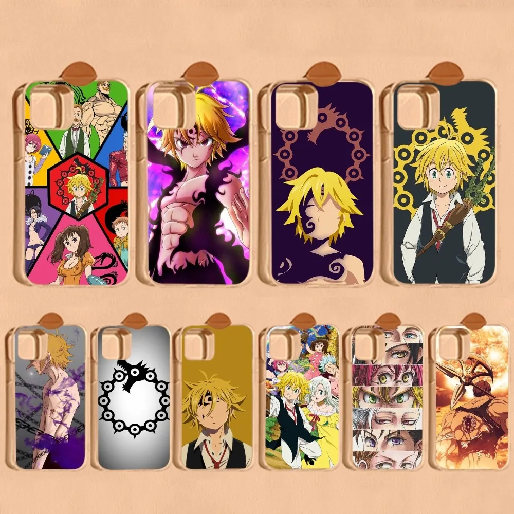 

Anime The Seven Deadly Sins Phone Case For iPhone 14 11 12 13 Mini Pro XS Max Cover 6 7 8 Plus X XR SE 2020 Funda Shell