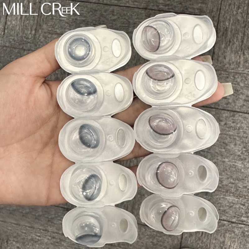 Цветные контактные линзы MILL CREEK, 1 день, для повседневного наряда глаз, классная девушка, 10 шт. ежедневных линз Цветные контактные линзы MILL CREEK, 1 день, для повседневного наряда глаз, классная девушка, 10 шт. ежедневных линз